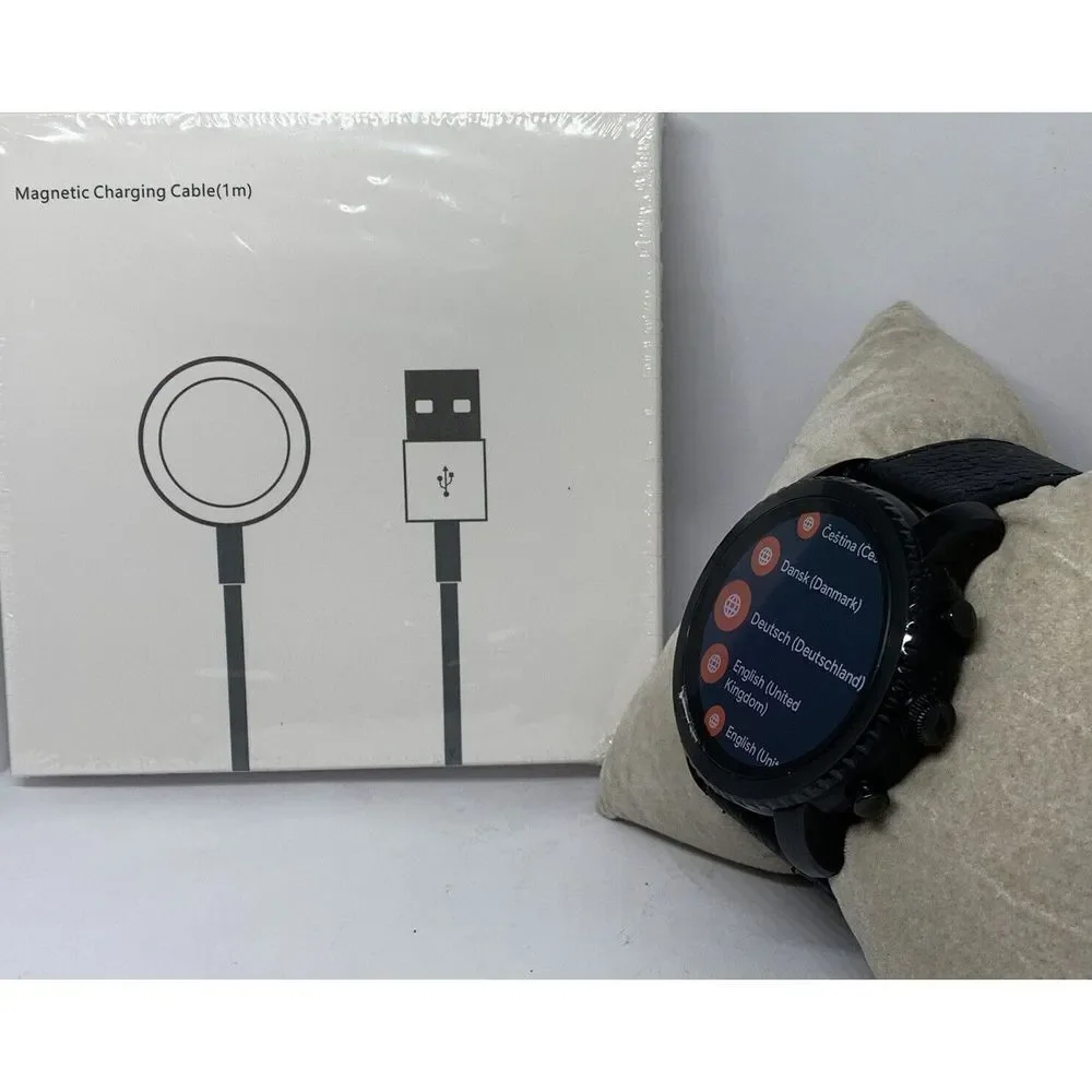 Fossil Gen 3 Authentic Genuine Smart Watch Custom Band FTW4005 ZA575